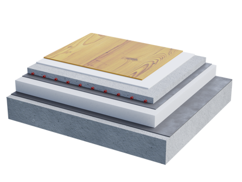 podlaha prizemie beton